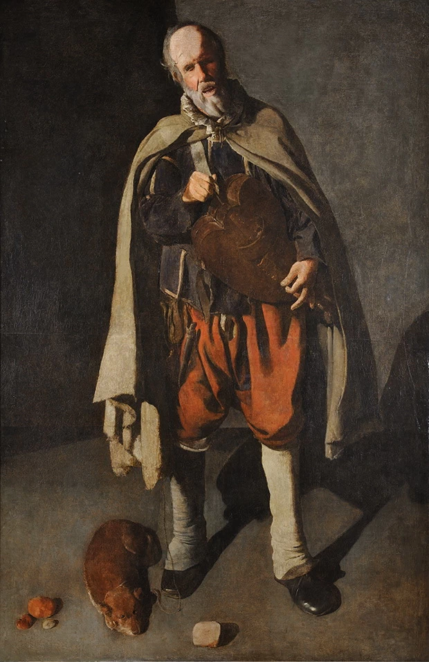 Il musicista con il cane - Musée du Mont, de, Piété de Bergues